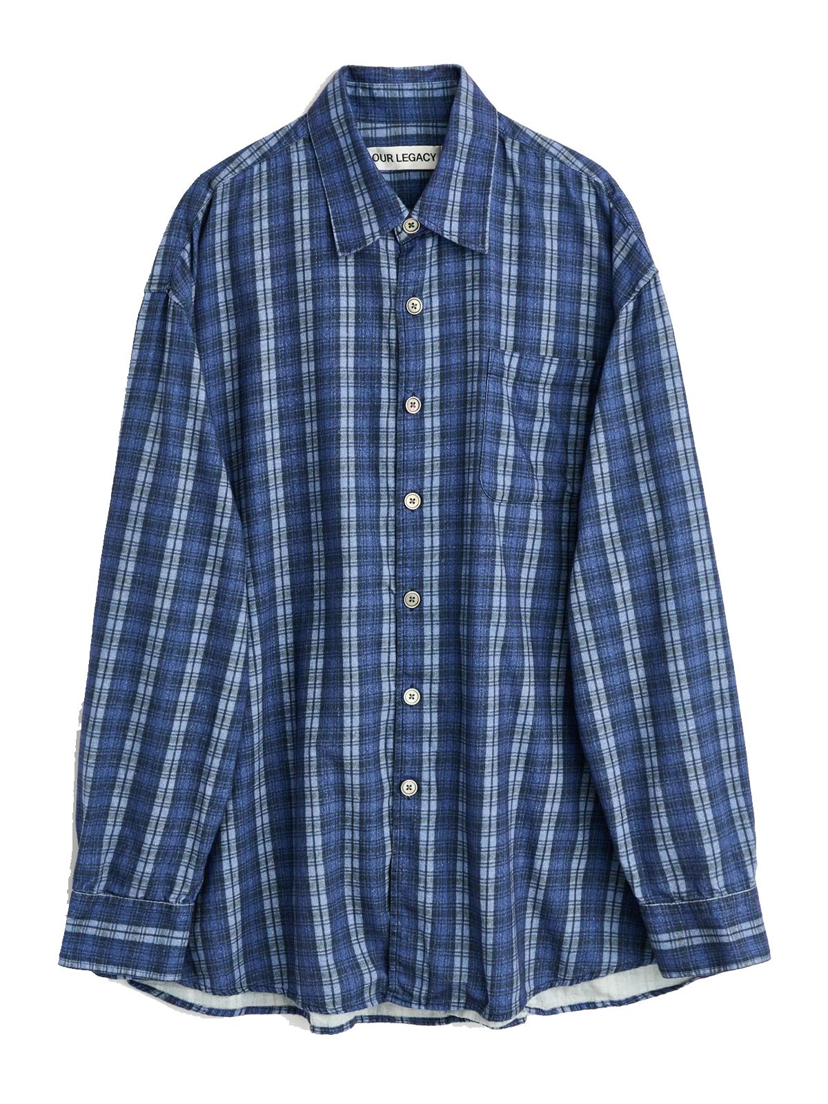 borrowed shirt blue Our legacy